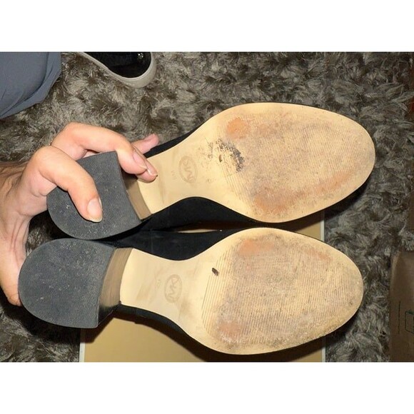 Michael Kors Krista Genuine Suede Studded Bootie - Picture 4 of 5